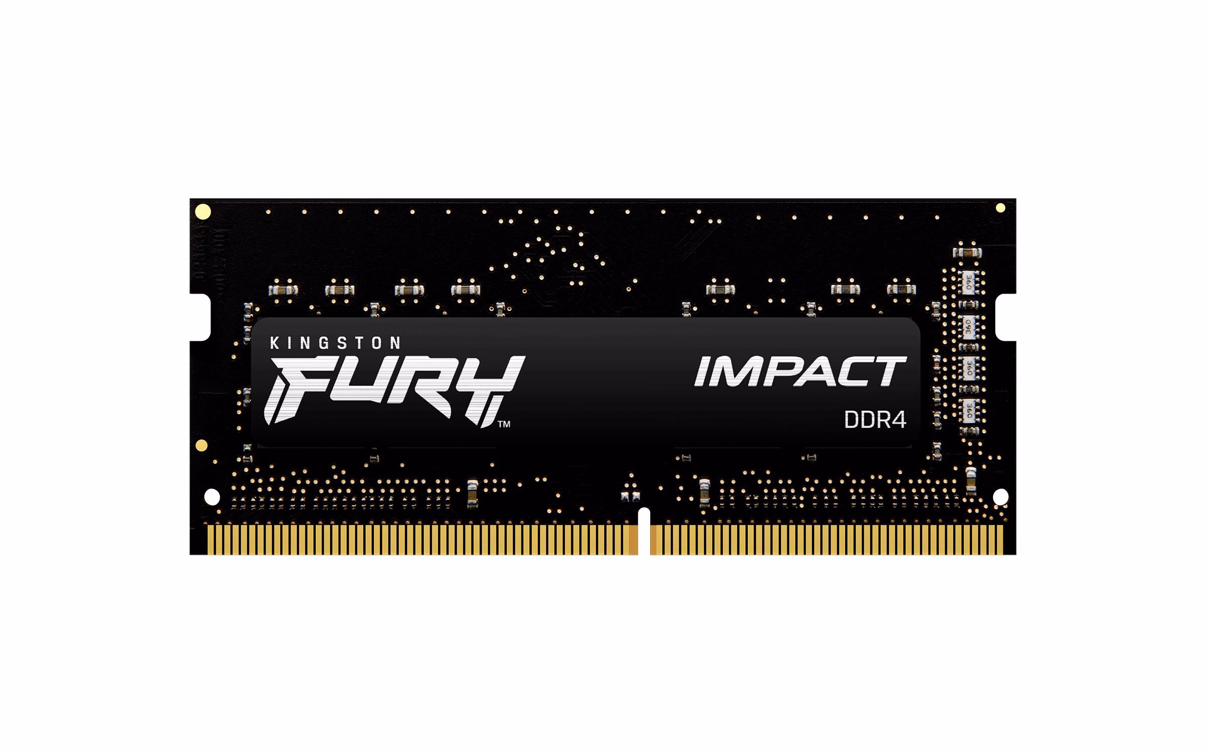 MEMORIA RAM KINGSTON FURY IMPACT SODIMM DDR4 16GB 3200MT/S CL20 1RX8 1.2V -
