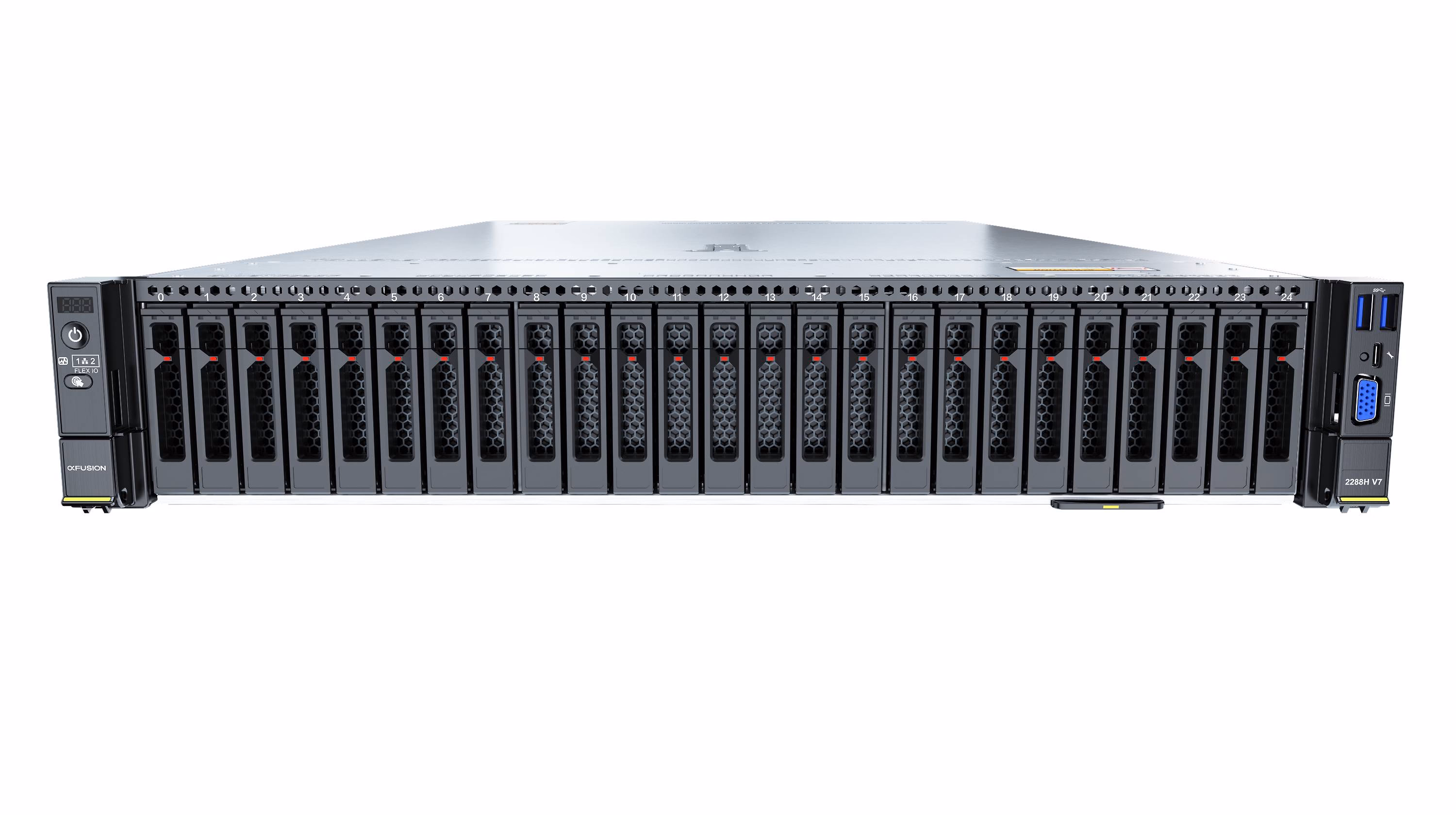 Servidor de Rack Xfusion - (2288H V7-S24NAF), 1 Procesador Intel Xeon Silver 4510