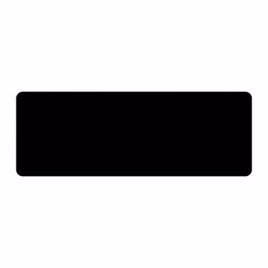 Mousepad Gaming - superficie extra suave y antiderrapante, repelente al agua, bordes cocidos, resistente, 40x90x.03 cms, negro, BROBOTIX 6007105
