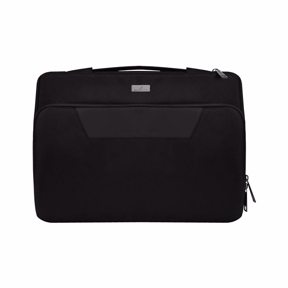 Portafolio para Laptop 15.6 Pulgadas con Interior Suave Silhouette Color Negro | PERFECT CHOICE -