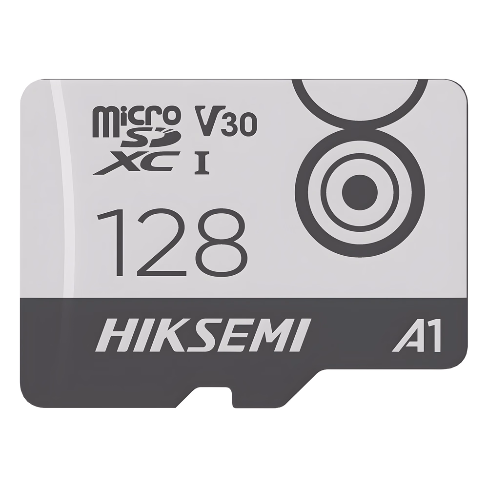 MicroSD HIKSEMI CITY GO / 128 GB / 100 MB/s Lectura / 90 MB/s Escritura / Clase 10 U3 V30 / TLC NAND / Especializada Para Videovigilancia Móvil 24/7