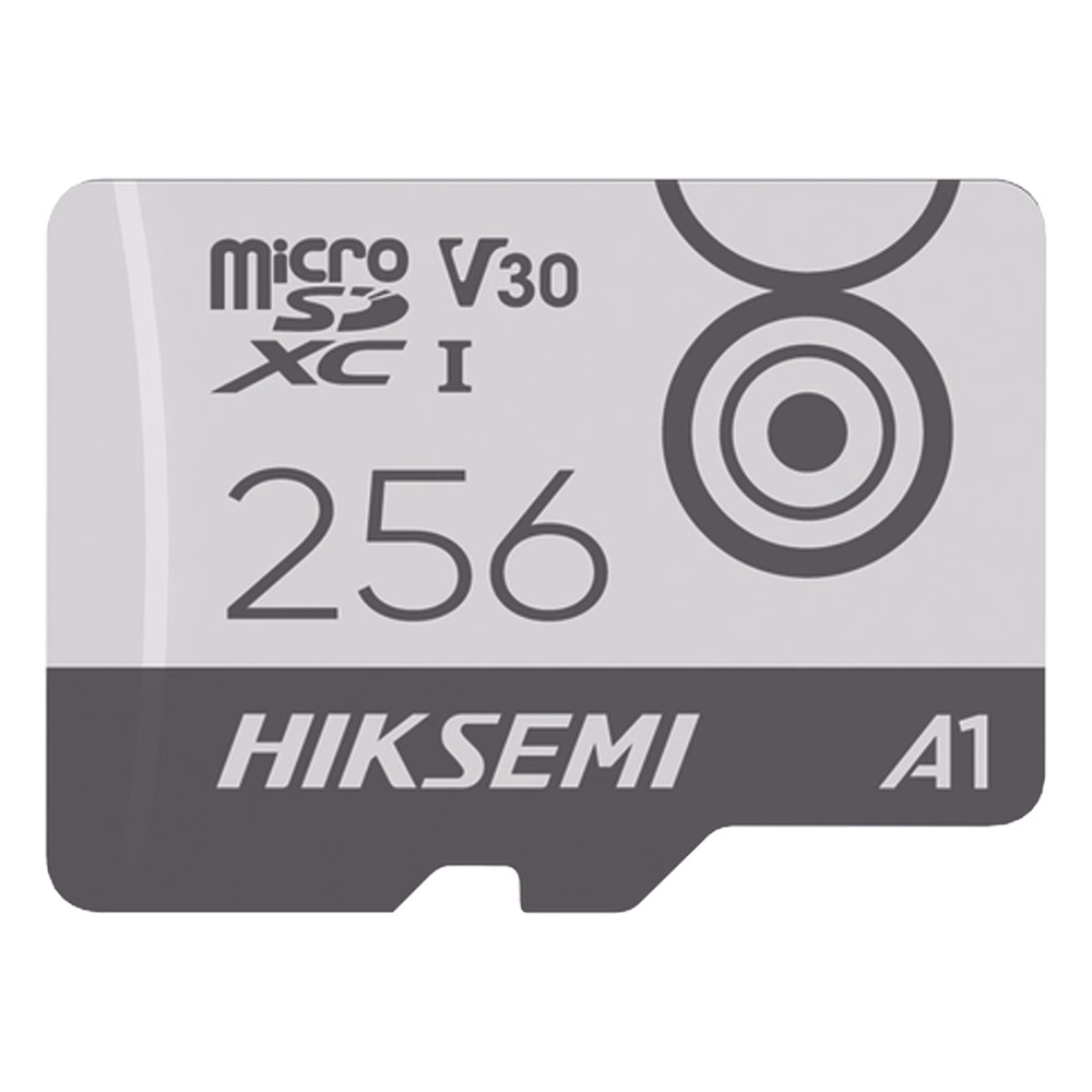 MicroSD HIKSEMI CITY GO / 256 GB / 100 MB/s Lectura / 90 MB/s Escritura / Clase 10 U3 V30 / TLC NAND / Especializada Para Videovigilancia Móvil 24/7