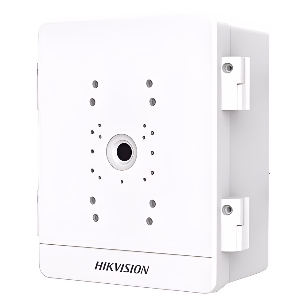 Caja para Videovigilancia para Exterior / Uso en Montaje o Pared / IP66 / IK10 / Dimensiones: 306 X 220 X 130 mm / Soporta 1 Dispositivo (PTZ, Bocina, Cámara Fija)