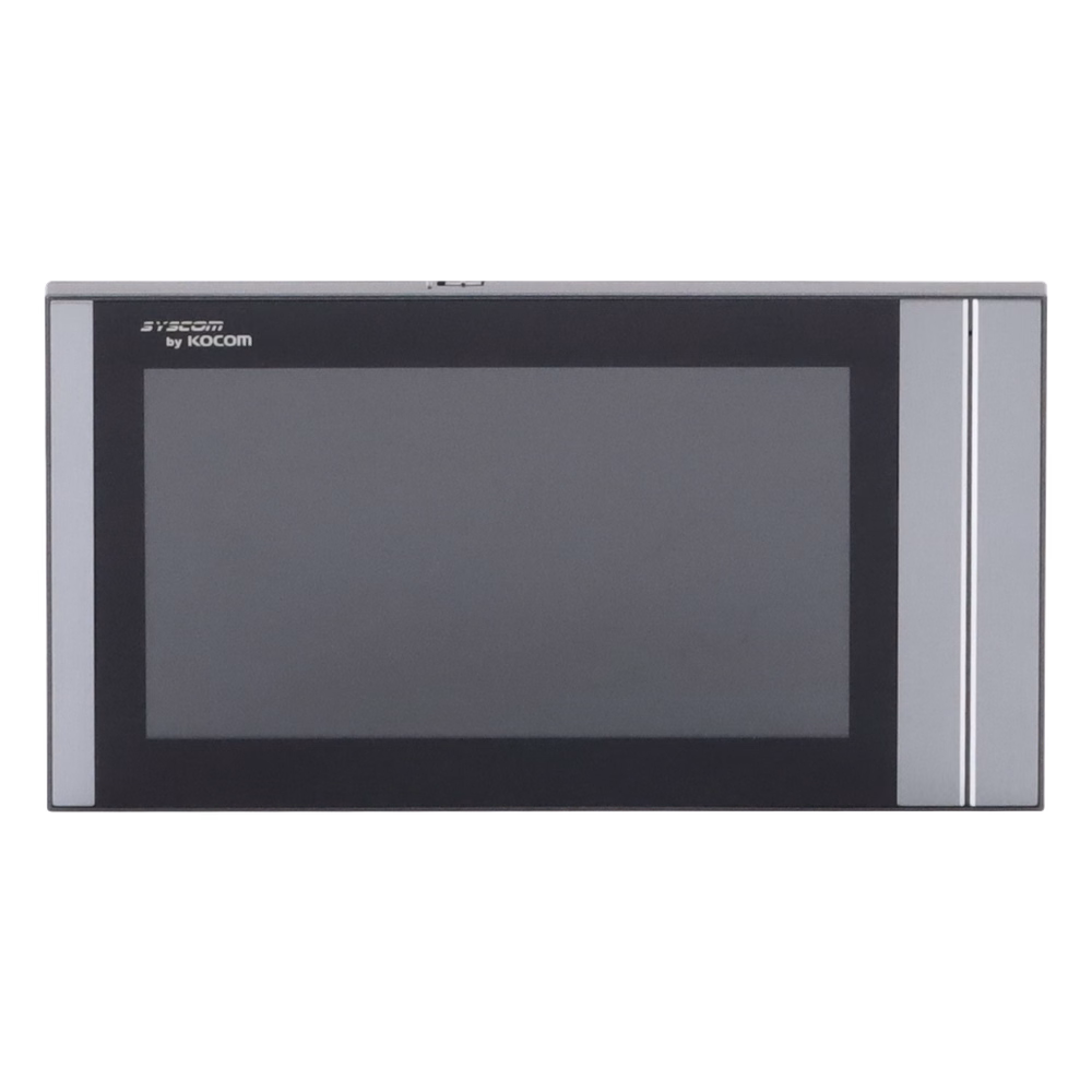 Monitor Analógico LCD de 7" 1080p (Full HD) a Color / Touch Screen / Soporta 2 Frentes de Calle y hasta 4 Monitores / Soporta Cámaras Analogicas (TURBOHD) para Tener Visión Adicional / Color Negro
