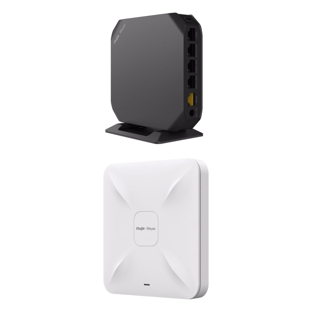 Equipos Ruijie DEMO Ideal para Probar Integraciones de Redes en Oficina / Hotel con Mesh