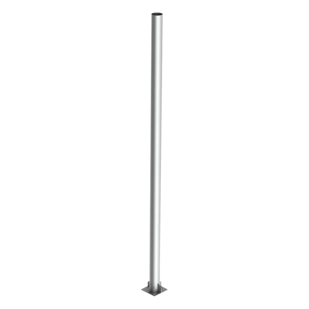 Poste de Acero Galvanizado para Videovigilancia, 6 m de altura.