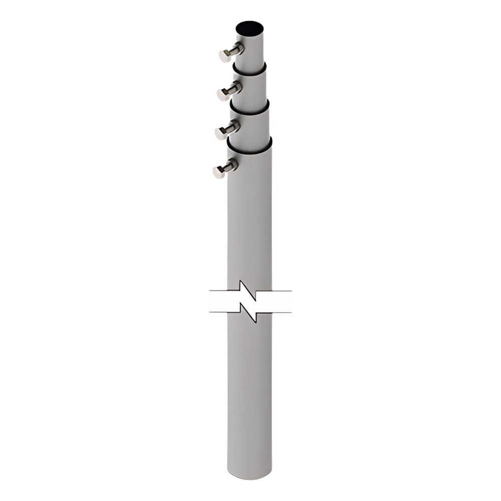 Mástil Telescópico de 12 m. (Requiere accesorios de Instalación)